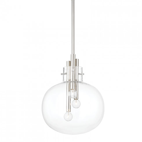 Hudson Valley Hempstead 3 Light Pendant Model: 3914-AGB