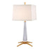 Hudson Valley Hindeman 1 Light Table Lamp Model: L387-AGB-WS