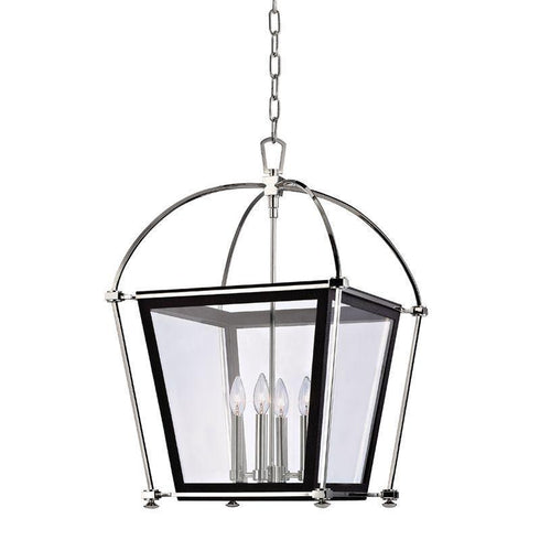 Hudson Valley Hollis 4 Light Pendant Model: 3618-AGB