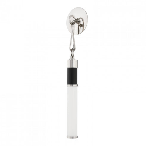 Hudson Valley Huntington LED Wall Sconce Model: 7001-PN/BK