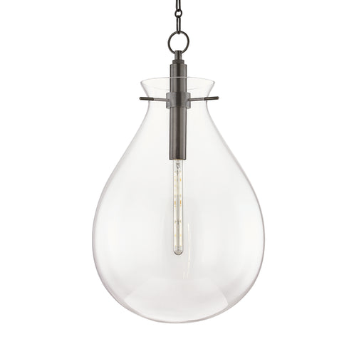 Hudson Valley Ivy 1 Light Large Pendant Model: BKO103-PN