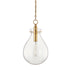 Hudson Valley Ivy 1 Light Medium Pendant Model: BKO102-PN