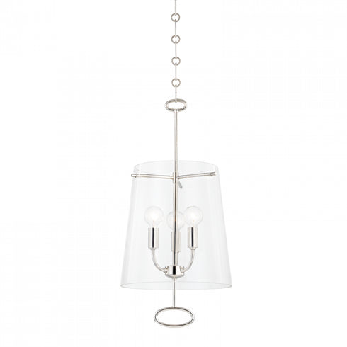 Hudson Valley James 3 Light Pendant Model: 4711-PN