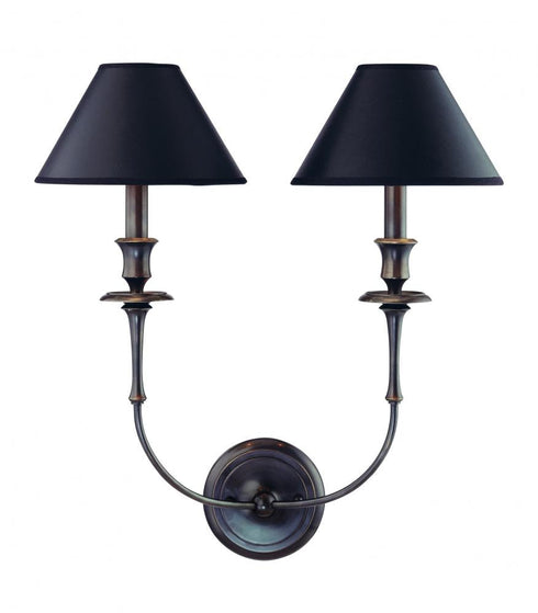 Hudson Valley Jasper 2 Light Wall Sconce Model: 1862-AN