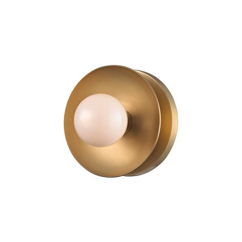 Hudson Valley Julien 1 Light Bath Bracket Model: 9801-AGB