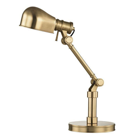 Hudson Valley Laconia 1 Light Table Lamp Model: L394-AGB