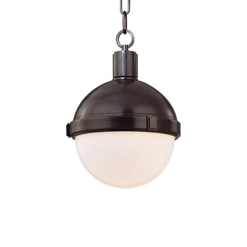 Hudson Valley Lambert 1 Light Pendant Model: 609-AGB