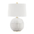 Hudson Valley Laurel 1 Light Table Lamp Model: L1380-AGB/ST