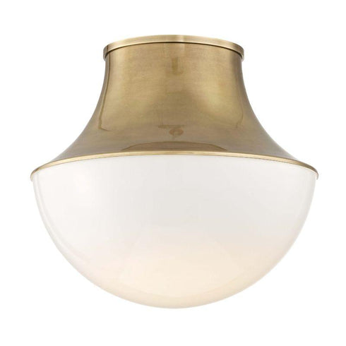 Hudson Valley Lettie Large LED Flush Mount Model: 9415-AGB