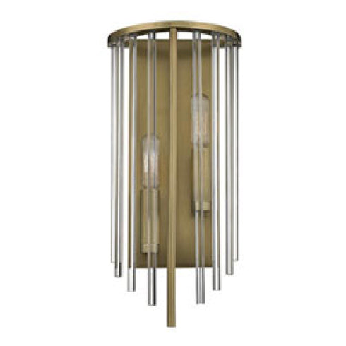 Hudson Valley Lewis 2 Light Wall Sconce Model: 2511-AGB