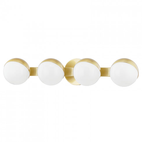 Hudson Valley Lodi 4 Light Bath Bracket Model: 1664-PN