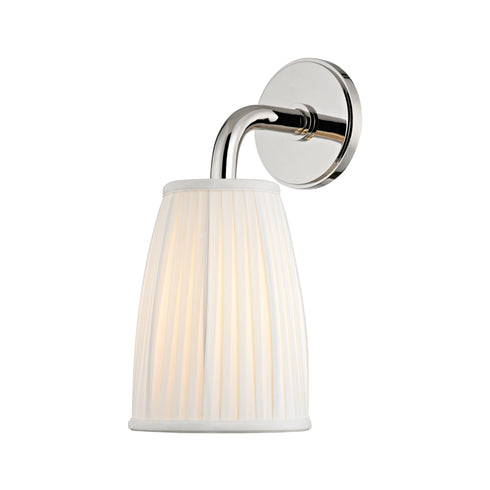 Hudson Valley Malden 1 Light Wall Sconce Model: 6061-PN