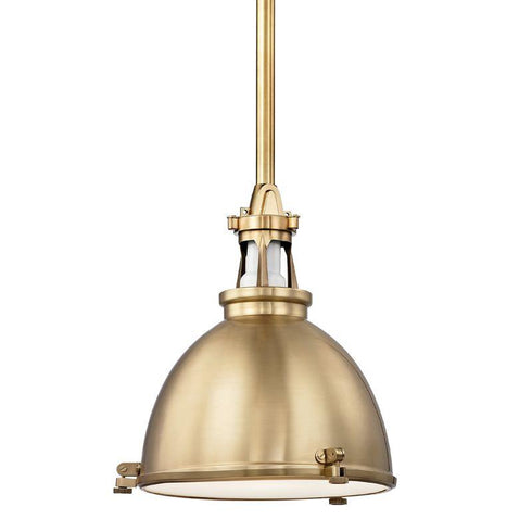 Hudson Valley Massena 1 Light Pendant Model: 4614-OB