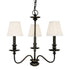 Hudson Valley Menlo Park 3 Light Chandelier Model: 4033-AN