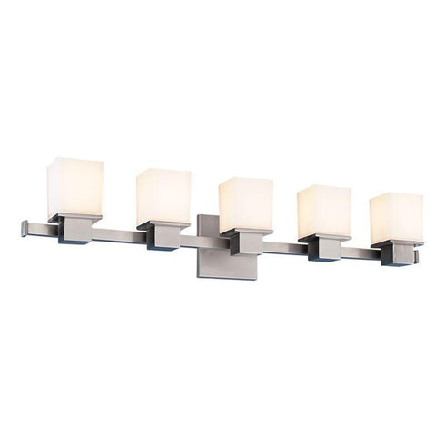 Hudson Valley Milford 5 Light Bath Bracket Model: 4445-SN