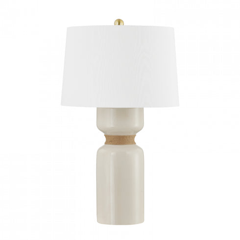 Hudson Valley Mindy 1 Light Table Lamp Model: BKO1101-AGB/CIC