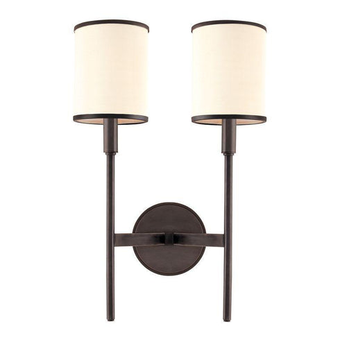 Hudson Valley Modern 2 Light Wall Sconce Model: 622-OB