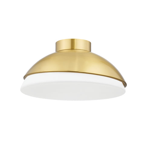 Hudson Valley Morse 2 Light Flush Mount Model: 6815-AGB
