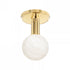 Hudson Valley Murray Hill 1 Light Flush Mount Model: 9280-AGB