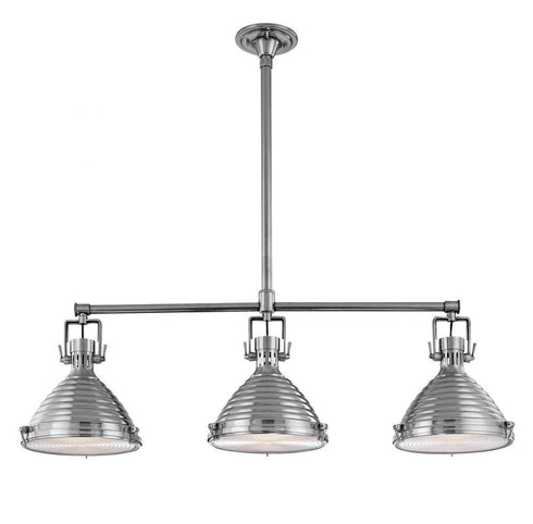 Hudson Valley Naugatuck 3 Light Island Model: 5123-PN