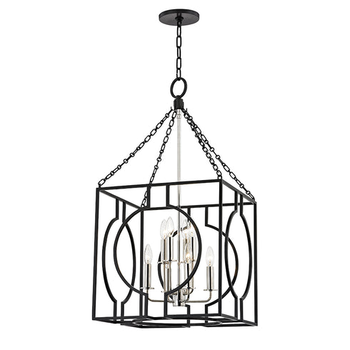 Hudson Valley Octavio 8 Light Medium Pendant Model: 9218-AIPN