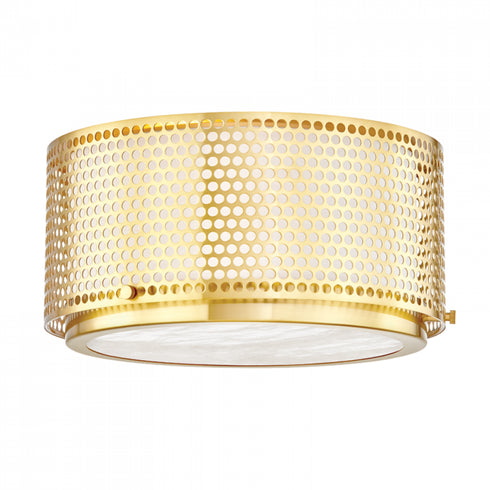 Hudson Valley Oracle 2 Light Flush Mount Model: 5914-AGB