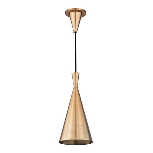 Hudson Valley Ovid 1 Light Pendant Model: 1920-AGB