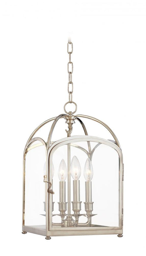 Hudson Valley Oxford 4 Light Pendant Model: 6480-AGB