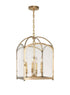 Hudson Valley Oxford 4 Light Pendant Model: 6484-AGB