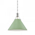 Hudson Valley Painted No.2 1 Light Large Pendant Model: MDS352-AGB/LFG