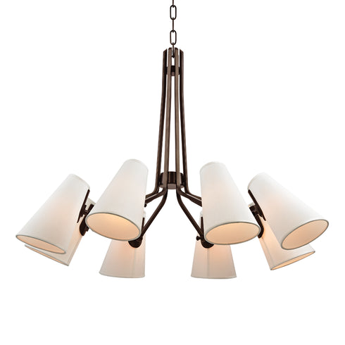 Hudson Valley Patten 8 Light Chandelier Model: 6348-OB