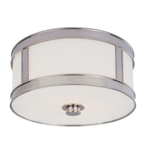 Hudson Valley Patterson 1 Light Flush Mount Model: 5510-PN