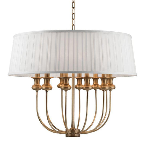 Hudson Valley Pembroke 12 Light Pendant Model: 5412-AGB