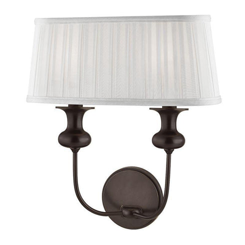 Hudson Valley Pembroke 2 Light Wall Sconce Model: 5402-OB
