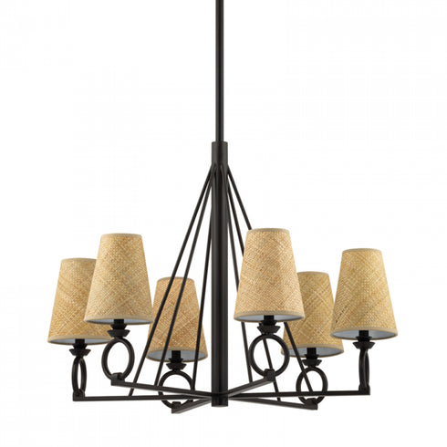 Hudson Valley Pendelton 6 Light Chandelier Model: 1733-AI
