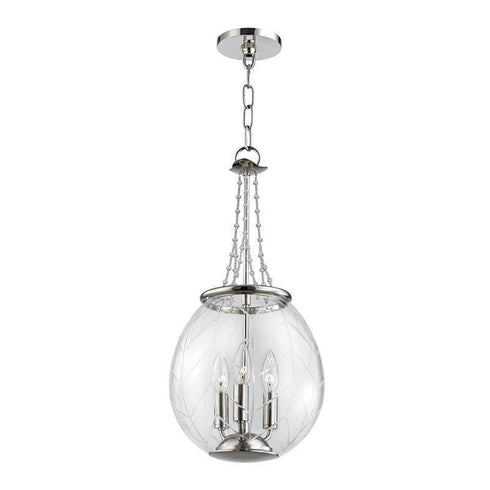 Hudson Valley Pierce 3 Light Pendant Model: 5311-AGB