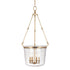Hudson Valley Quinton 4 Light Pendant Model: 134-AGB