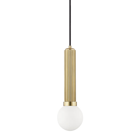 Hudson Valley Reade 1 Light Pendant Model: 5104-PN