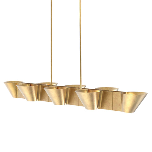 Hudson Valley Reeve 8 Light Island Light Model: 5652-VGL