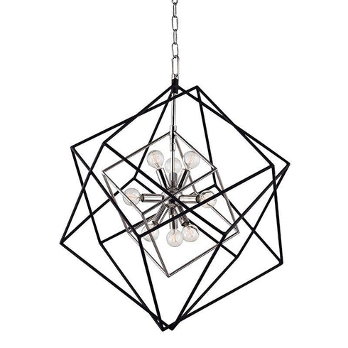 Hudson Valley Roundout 9 Light Pendant Model: 1222-AGB