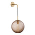 Hudson Valley Rousseau 1 Light Wall Sconce Bronze Glass Model: 2030-AGB-BZ