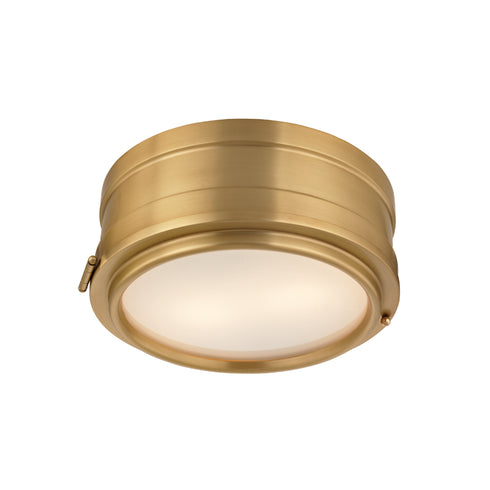 Hudson Valley Rye 2 Light Flush Mount Model: 2311-AGB