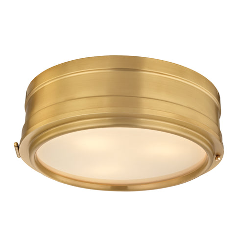 Hudson Valley Rye 3 Light Flush Mount Model: 2314-AGB