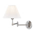 Hudson Valley Signature No.1 1 Light Adjustable Wall Sconce Model: MDS603-AGB