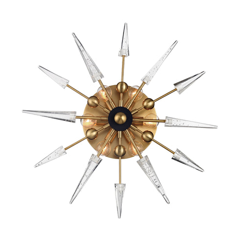 Hudson Valley Sparta 6 Light Wall Sconce Model: 9025-AGB
