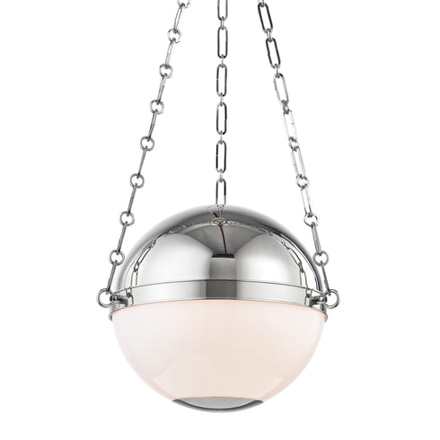 Hudson Valley Sphere No.2 2 Light Small Pendant Model: MDS750-PN