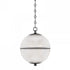 Hudson Valley Sphere No. 3 1 Light Small Pendant Model: MDS800-AGB