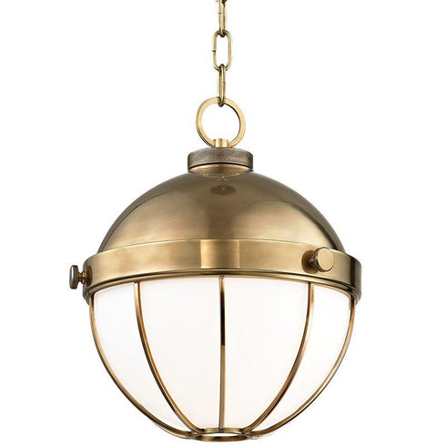 Hudson Valley Sumner 1 Light Pendant Model: 2312-OB