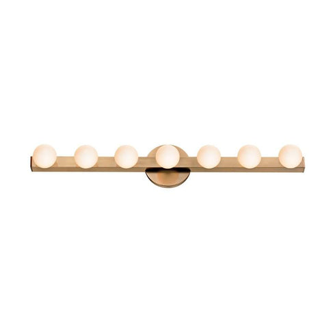 Hudson Valley Taft 7 Light Wall Sconce Model: 7007-AGB