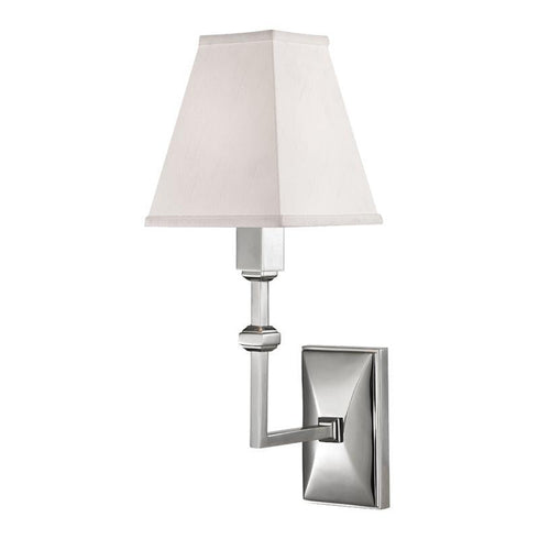 Hudson Valley Tilden 1 Light Wall Sconce Model: 5500-PN